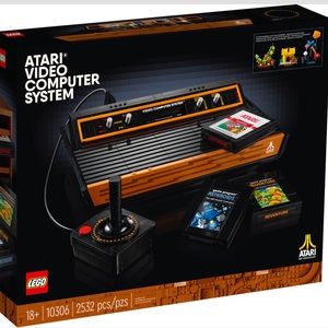 Atari video computer system Lego set. This is brand new and not touched!
